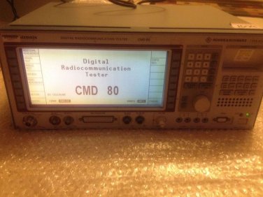 Rohde & Schwarz/Tektronix CMD80 Radiocommunication Tester. All Option except one