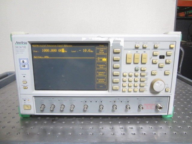 Anritsu MG3670B Digital Modulation Signal Generator MG0301C MG0303B