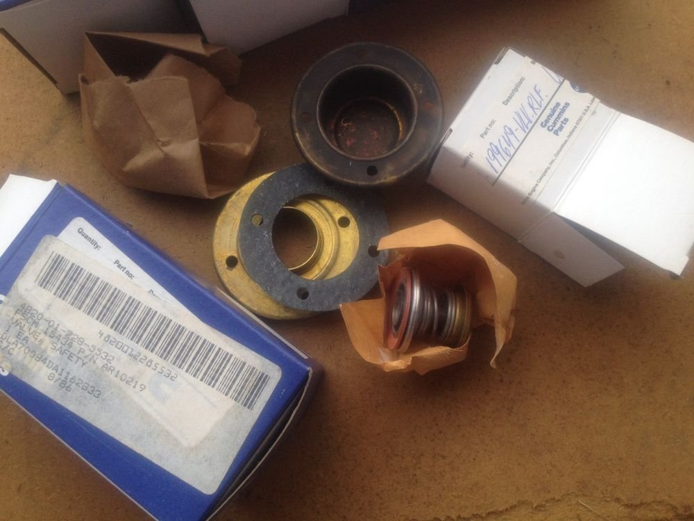 cummins Valve, Safety Relief AR10219