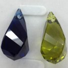 Fashionable Blue & Green Swarovski Pendant