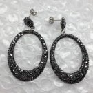 Dangle Earrings-Elegant Black Earring