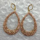 Dangle Earrings-Champagne Earring