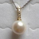 925 Sterling silver Elegant Pearl Pendant