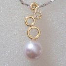925 Sterling silver  "Love Grow" Pendant