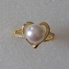 925 sterling silver Gorgeous Pearl Ring