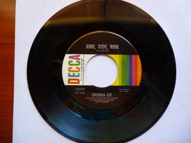 Brenda Lee "Ride, Ride, Ride"