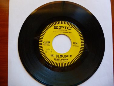Bobby Vinton "Let's Kiss And Make Up"