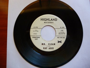 Ray Agee "Mr. Clean"