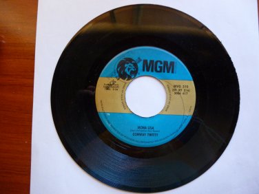 Conway Twitty "Mona Lisa" / "Danny Boy"