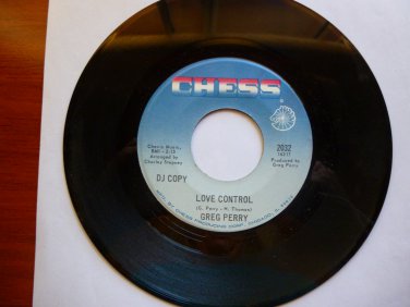 Greg Perry, "Love Control"