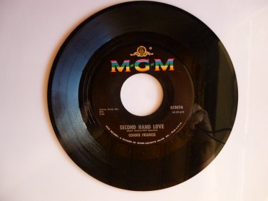 Connie Francis, "Second Hand Love"