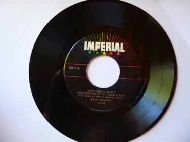 Ricky Nelson, "Unchained Melody", EP