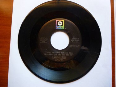 Johnny Carver, "Frank and Don and Howard Too, Broadway Joe and You and Me"