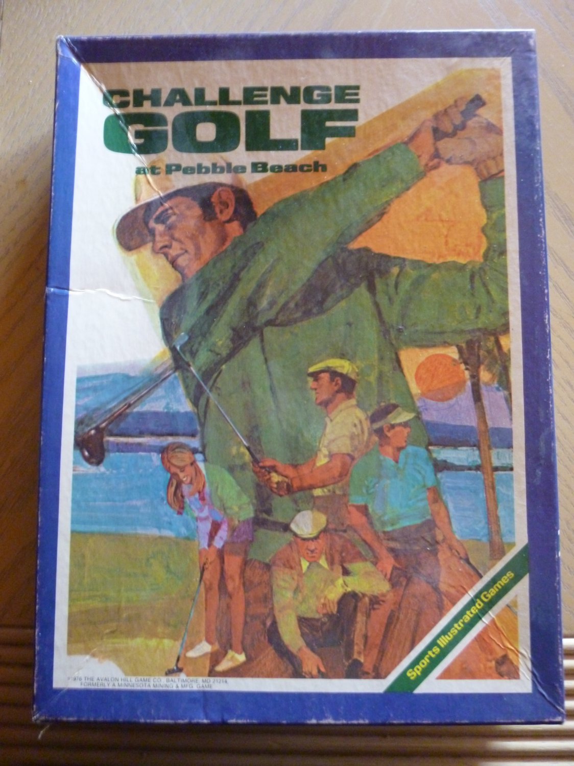 Challenge Golf at Pebble Beach, board game