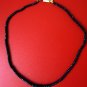 SAPPHIRE BLUE BLACK SEMI PRECIOUS CHOKER SARI DRESS BEAD BUDDHA NECKLACE