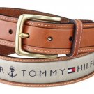 Tommy Hilfiger Men's Woven Ribbon Belt