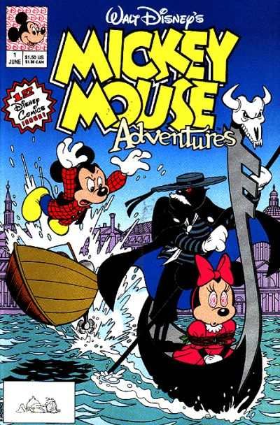 Mickey Mouse Adventures #1  (NM-)