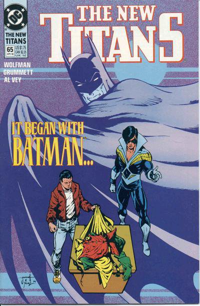 The New Titans #65 (NM-)