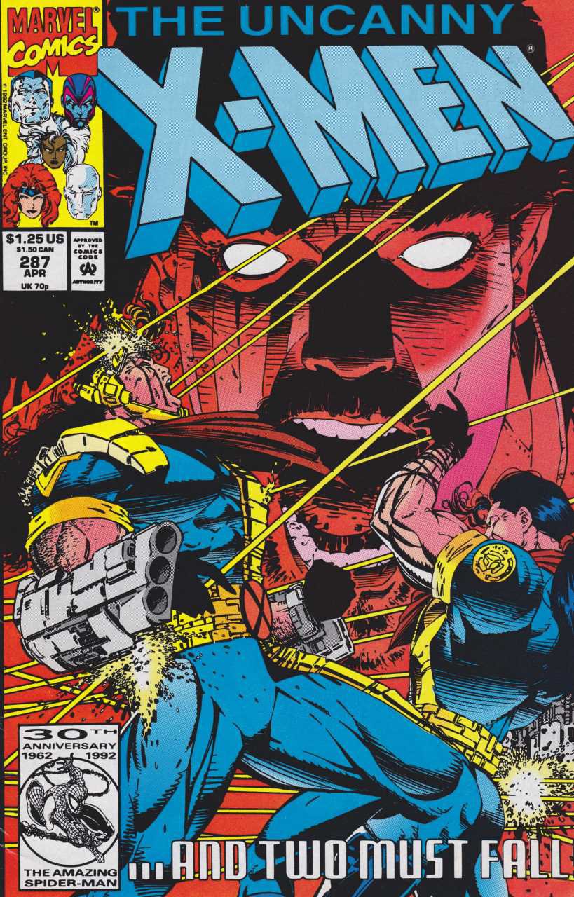 Uncanny X-Men #287  VF to NM-  (10 Copies)