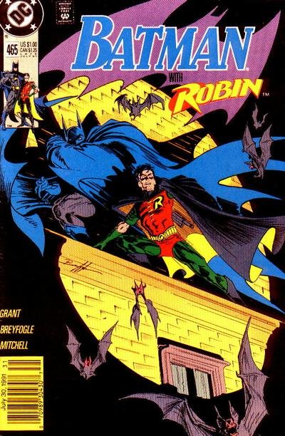 Batman #465  (VF+ to VF+)