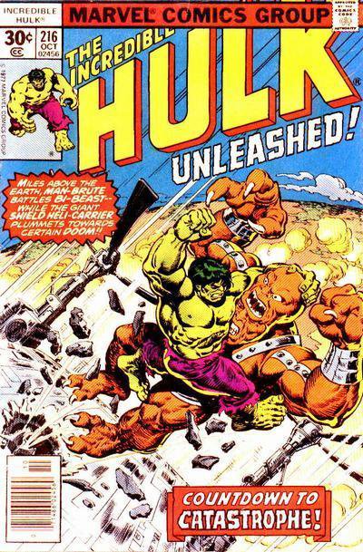 Incredible Hulk #216 (VG to FN-)