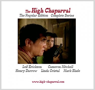 The High Chaparral on 49 DVDs~ Definitive Regular Edition Complete Series