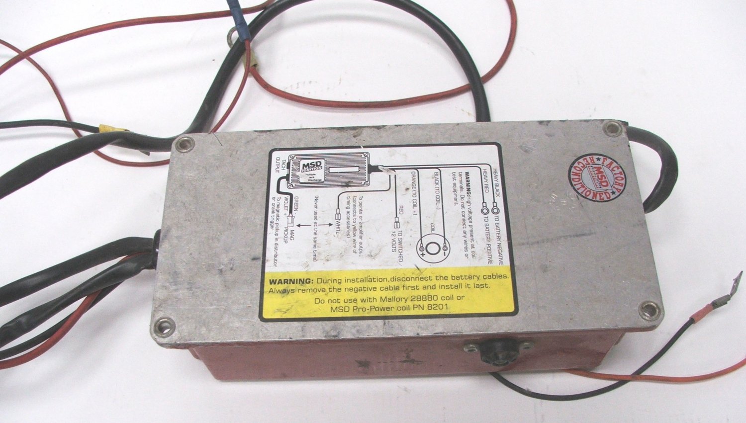 How To Install Msd 6al Ignition Box