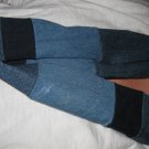 Jean patchwork scarf