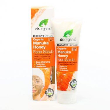 Organic Manuka Honey Face Scrub 125ml