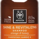 Apivita Shine & Revitalizing Shampoo 250ml With Orange & Honey