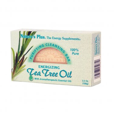 NATURE'S PLUS TEA TREE OIL ANTIBACTERIAL 3.5 OZ BAR