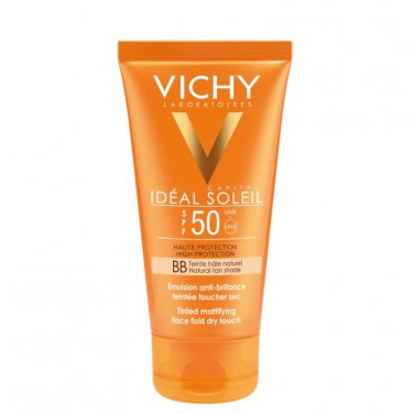 Vichy Ideal Soleil BB Tinted Dry Touch Face Fluid SPF50 50ml