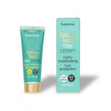 Evdermia Silken Face Day Cream spf40, 50ml