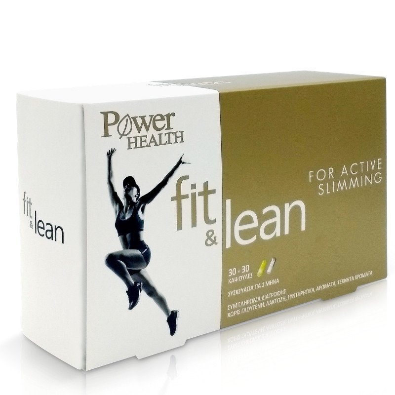 Power Health Fit & Lean For Active Slimming 30+30 Caps Weight Loss