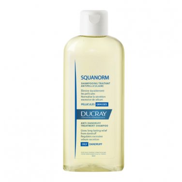 Ducray Shampooing Squanorm 200ml Shampoo For Oily Dandruff