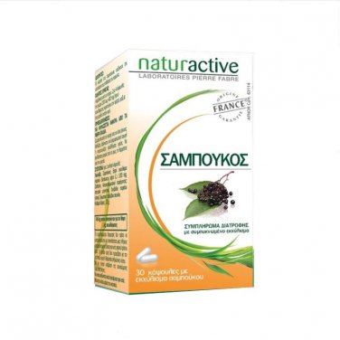 Naturactive Sambucus (Elderberry) 30 Capsules