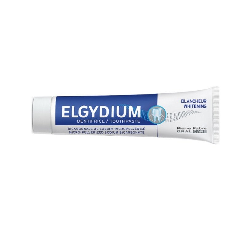 elgydium whitening toothpaste 2 x 75ml
