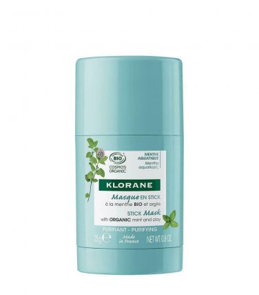 Klorane Aquatic Mint Stick Face Mask For Combination - Oily Skin 25gr