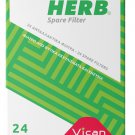 Herb Vican Spare Filter For Tobacco Pipe 24 Items