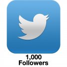 1,000 High Quality Twitter Followers