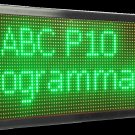 10"x117" Green 10mm Outdoor Scrolling Programmable LED Sign