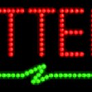 12" x 24" Letters Underlined Custom LED Sign - 1 Line