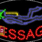 15" x 27" Scuba Diving Custom Flashing LED Sign - 1 Line