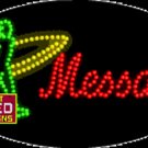 15" x 27" Surfer Message Custom Flashing LED Sign - 1 Line
