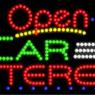 17" x 31" Animated Car Stereo Open LED Sign