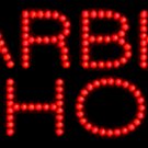 12" x 24" Barber Shop LED Sign