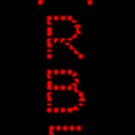 19" x 9.5" Vertical Barber LED Sign