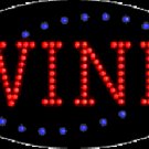 15" x 27" Animated Wine LED Sign
