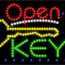 17" x 31" Keys Open LED Sign