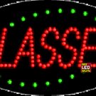 15" x 27" Animated Glasses LED Sign